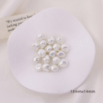 Pearl imitation celestial maiden Mabei artificial Baroque 001 Australian white pearl seawater high gloss irregular shape - Image 15