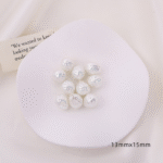 Pearl imitation celestial maiden Mabei artificial Baroque 001 Australian white pearl seawater high gloss irregular shape - Image 14