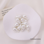 Pearl imitation celestial maiden Mabei artificial Baroque 001 Australian white pearl seawater high gloss irregular shape - Image 12