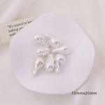 Pearl imitation celestial maiden Mabei artificial Baroque 001 Australian white pearl seawater high gloss irregular shape - Image 7