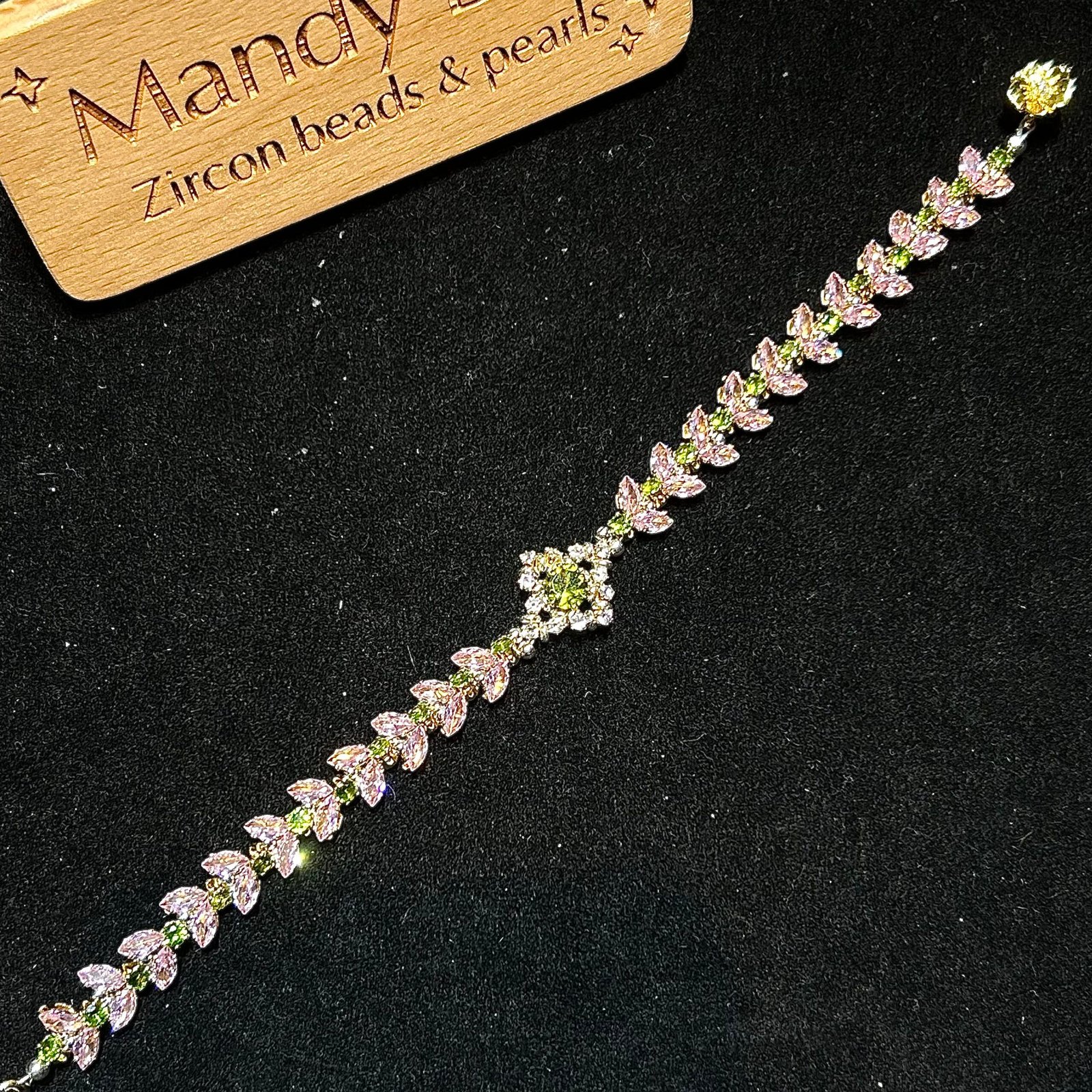 399-3 Kit 399 | DIY Bracelet Kit with 5A Zircon Beads | All-Inclusive Beginner Jewelry Making Gift for Women | Video Guide Included - Image 1