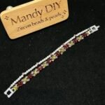 Kit 417 (Tutorial Ready) | DIY Bracelet Kit with 5A Zircon Beads | All-Inclusive Beginner Jewelry Making Gift for Women | Video Guide Included