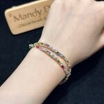 Kit 418 | DIY Bracelet Kit with 5A Zircon Beads | All-Inclusive Beginner Jewelry Making Gift for Women | Video Guide Included - Image 2