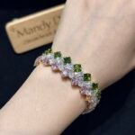 Kit 422 | DIY Bracelet Kit with 5A Zircon Beads | All-Inclusive Beginner Jewelry Making Gift for Women | Video Guide Included - Image 4