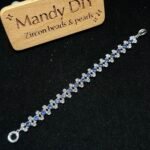 Kit 424 (Tutorial Ready) | DIY Bracelet Kit with 5A Zircon Beads | All-Inclusive Beginner Jewelry Making Gift for Women | Video Guide Included