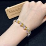 Kit 435 （Tutorial Ready） | DIY Bracelet Kit with 5A Zircon Beads | All-Inclusive Beginner Jewelry Making Gift for Women | Video Guide Included - Image 2