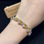 Kit 435 （Tutorial Ready） | DIY Bracelet Kit with 5A Zircon Beads | All-Inclusive Beginner Jewelry Making Gift for Women | Video Guide Included - Image 4