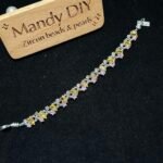 Kit 435 （Tutorial Ready） | DIY Bracelet Kit with 5A Zircon Beads | All-Inclusive Beginner Jewelry Making Gift for Women | Video Guide Included