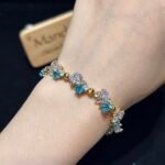 Kit 445 (Tutorial Ready) | DIY Bracelet Kit with 5A Zircon Beads | All-Inclusive Beginner Jewelry Making Gift for Women | Video Guide Included - Image 4