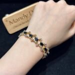 Kit 454(Tutorial Ready) | DIY Bracelet Kit with 5A Zircon Beads | All-Inclusive Beginner Jewelry Making Gift for Women | Video Guide Included - Image 2