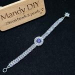 Kit 464 (Tutorial Ready) | DIY Bracelet Kit with 5A Zircon Beads | All-Inclusive Beginner Jewelry Making Gift for Women | Video Guide Included