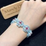 Kit 469(Tutorial Ready) | DIY Bracelet Kit with 5A Zircon Beads | All-Inclusive Beginner Jewelry Making Gift for Women | Video Guide Included - Image 2