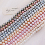 Explosive imitation goddess Mabe Acoya glass crystal pearl high-end luxury necklace accessories