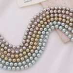 Explosive imitation goddess Mabe Acoya Colorful Mabeiakoya Pearl Glass Loose Bead Light Luxury High Grade DIY