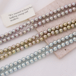 Explosive imitation goddess Mabe Acoya Colorful Mabeiakoya Pearl Glass Loose Bead Light Luxury High Grade DIY - Image 3