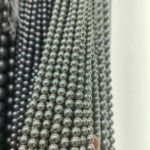 616 color genuine linen crystal pearl light gray 40cm - Image 5