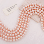 Explosive imitation goddess Mabe Acoya glass crystal pearl high-end luxury necklace accessories - Image 6