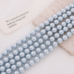 Explosive imitation goddess Mabe Acoya glass crystal pearl high-end luxury necklace accessories - Image 9