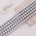 Explosive imitation goddess Mabe Acoya glass crystal pearl high-end luxury necklace accessories - Image 10