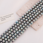 Explosive imitation goddess Mabe Acoya glass crystal pearl high-end luxury necklace accessories - Image 12