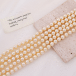 Explosive imitation goddess Mabe Acoya glass crystal pearl high-end luxury necklace accessories - Image 13