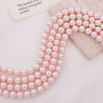 Explosive imitation goddess Mabe Acoya glass crystal pearl high-end luxury necklace accessories - Image 14