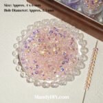 Shijia flash plating color crystal cut flat beads scattered beads handmade diy string beads materials bracelet necklace accessories - Image 8