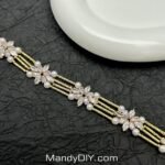 Kit 470 (Tutorial Ready) | DIY Bracelet Kit with 5A Zircon Beads | All-Inclusive Beginner Jewelry Making Gift for Women | Video Guide Included - Image 3