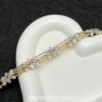 Kit 470 (Tutorial Ready) | DIY Bracelet Kit with 5A Zircon Beads | All-Inclusive Beginner Jewelry Making Gift for Women | Video Guide Included - Image 4