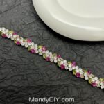Kit 474 (Tutorial Ready) | DIY Bracelet Kit with 5A Zircon Beads | All-Inclusive Beginner Jewelry Making Gift for Women | Video Guide Included - Image 3