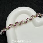 Kit 474 (Tutorial Ready) | DIY Bracelet Kit with 5A Zircon Beads | All-Inclusive Beginner Jewelry Making Gift for Women | Video Guide Included - Image 4