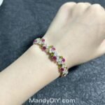 Kit 474 (Tutorial Ready) | DIY Bracelet Kit with 5A Zircon Beads | All-Inclusive Beginner Jewelry Making Gift for Women | Video Guide Included - Image 2