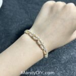 Kit 475 | DIY Bracelet Kit with 5A Zircon Beads | All-Inclusive Beginner Jewelry Making Gift for Women | Video Guide Included - Image 2