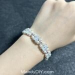 Kit 477 | DIY Bracelet Kit with 5A Zircon Beads | All-Inclusive Beginner Jewelry Making Gift for Women | Video Guide Included - Image 2