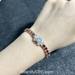 Kit 479 (Tutorial Ready) | DIY Bracelet Kit with 5A Zircon Beads | All-Inclusive Beginner Jewelry Making Gift for Women | Video Guide Included - Image 2