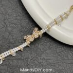 Kit 480 (Tutorial Ready) | DIY Bracelet Kit with 5A Zircon Beads | All-Inclusive Beginner Jewelry Making Gift for Women | Video Guide Included