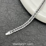 Kit 481 (Tutorial Ready) | DIY Bracelet Kit with 5A Zircon Beads | All-Inclusive Beginner Jewelry Making Gift for Women | Video Guide Included