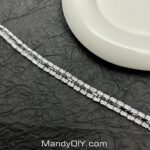 Kit 481 (Tutorial Ready) | DIY Bracelet Kit with 5A Zircon Beads | All-Inclusive Beginner Jewelry Making Gift for Women | Video Guide Included - Image 4