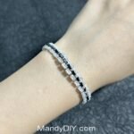 Kit 481 (Tutorial Ready) | DIY Bracelet Kit with 5A Zircon Beads | All-Inclusive Beginner Jewelry Making Gift for Women | Video Guide Included - Image 2