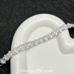 Kit 483 (Tutorial Ready) | DIY Bracelet Kit with 5A Zircon Beads | All-Inclusive Beginner Jewelry Making Gift for Women | Video Guide Included - Image 4