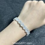 Kit 483 (Tutorial Ready) | DIY Bracelet Kit with 5A Zircon Beads | All-Inclusive Beginner Jewelry Making Gift for Women | Video Guide Included - Image 2