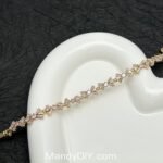 Kit 484 (Tutorial Ready) | DIY Bracelet Kit with 5A Zircon Beads | All-Inclusive Beginner Jewelry Making Gift for Women | Video Guide Included - Image 4