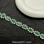 Kit 489 (Tutorial Ready)  | DIY Bracelet Kit with 5A Zircon Beads | All-Inclusive Beginner Jewelry Making Gift for Women | Video Guide Included - Image 3