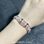 Kit 491 | DIY Bracelet Kit with 5A Zircon Beads | All-Inclusive Beginner Jewelry Making Gift for Women | Video Guide Included - Image 2