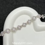 Kit 493 (Tutorial Ready)  | DIY Bracelet Kit with 5A Zircon Beads | All-Inclusive Beginner Jewelry Making Gift for Women | Video Guide Included - Image 4