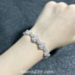 Kit 493 (Tutorial Ready)  | DIY Bracelet Kit with 5A Zircon Beads | All-Inclusive Beginner Jewelry Making Gift for Women | Video Guide Included - Image 2