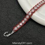 Kit 495 (Tutorial Ready) | DIY Bracelet Kit with 5A Zircon Beads | All-Inclusive Beginner Jewelry Making Gift for Women | Video Guide Included