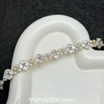 Kit 496 (Tutorial Ready) | DIY Bracelet Kit with 5A Zircon Beads | All-Inclusive Beginner Jewelry Making Gift for Women | Video Guide Included - Image 4