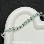 Kit 498(Tutorial Ready) | DIY Bracelet Kit with 5A Zircon Beads | All-Inclusive Beginner Jewelry Making Gift for Women | Video Guide Included - Image 4