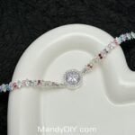 Kit 500 (Tutorial Ready) | DIY Bracelet Kit with 5A Zircon Beads | All-Inclusive Beginner Jewelry Making Gift for Women | Video Guide Included - Image 4